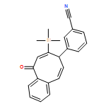 Benzonitrile, 3-[7,10-dihydro-10-oxo-8-(trimethylsilyl)-7-benzocyclooctenyl]- 