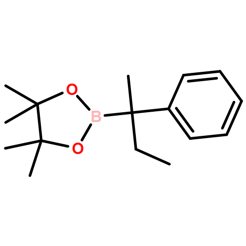 1,3,2-Dioxaborolane, 4,4,5,5-tetramethyl-2-[(1R)-1-methyl-1-phenylpropyl]- 