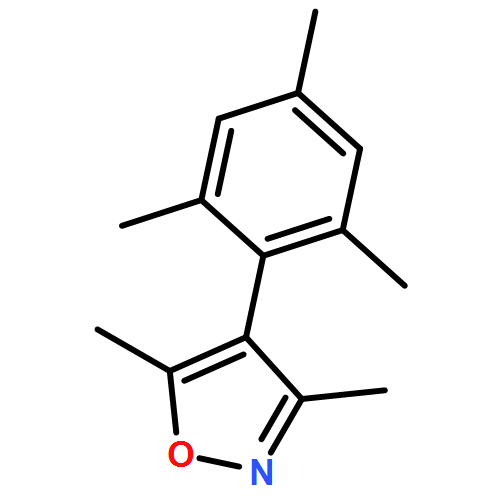 Isoxazole, 3,5-dimethyl-4-(2,4,6-trimethylphenyl)- 