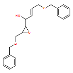 D-arabino-Hept-5-enitol, 2,3-anhydro-5,6-dideoxy-1,7-bis-O-(phenylmethyl)-, (5E)- 