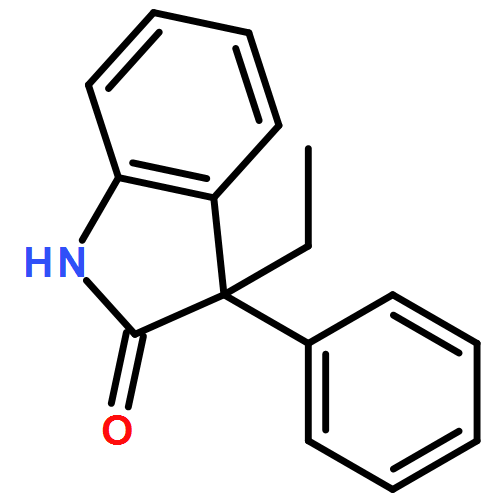 2H-Indol-2-one, 3-ethyl-1,3-dihydro-3-phenyl- 