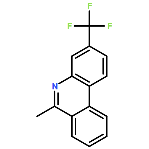 Phenanthridine, 6-methyl-3-(trifluoromethyl)- 