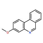 Phenanthridine, 3-methoxy- 