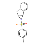 Indeno[1,2-b]azirine, 1,1a,6,6a-tetrahydro-1-[(4-methylphenyl)sulfonyl]- 