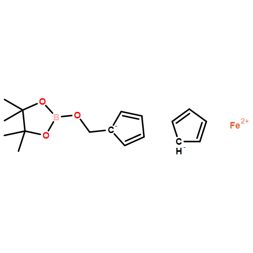 Ferrocene, [[(4,4,5,5-tetramethyl-1,3,2-dioxaborolan-2-yl)oxy]methyl]- 