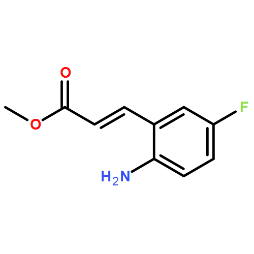 2-Propenoic acid, 3-(2-amino-5-fluorophenyl)-, methyl ester, (2E)- 