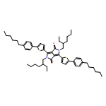 Pyrrolo[3,4-c]pyrrole-1,4-dione, 2,5-bis(2-ethylhexyl)-3,6-bis[5-(4-hexylphenyl)-2-thienyl]-2,5-dihydro-