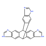 15H-5,11[5',6']-endo-Benzimidazoanthra[2,3-d:6,7-d']diimidazole, 1,5,7,11-tetrahydro- 