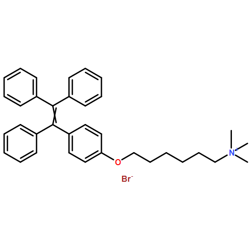 1-?Hexanaminium, N,?N,?N-?trimethyl-?6-?[4-?(1,?2,?2-?triphenylethenyl)?phenoxy]?-?, bromide (1:1)