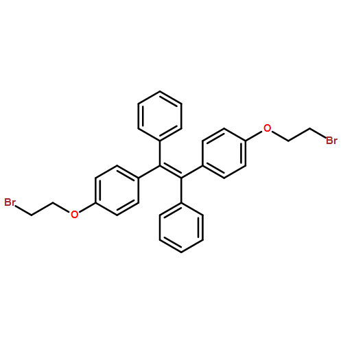 Benzene, 1,1'-(1,2-diphenyl-1,2-ethenediyl)bis[4-(2-bromoethoxy)-