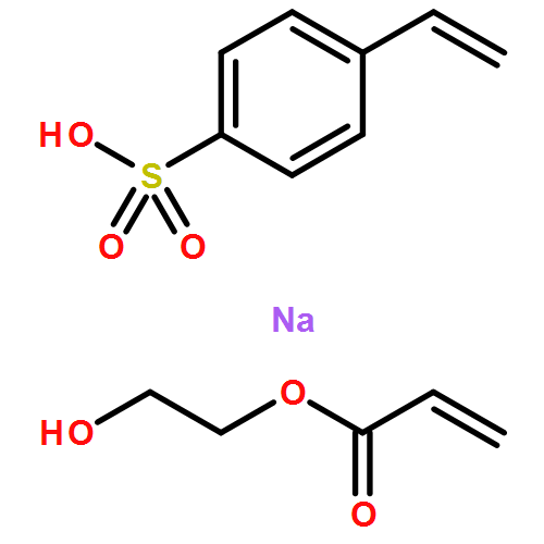 2-?Propenoic acid, 2-?hydroxyethyl ester, polymer with sodium 4-?ethenylbenzenesulfon?ate (1:1) 