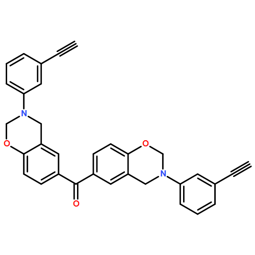 Methanone, bis[3-(3-ethynylphenyl)-3,4-dihydro-2H-1,3-benzoxazin-6-yl]-