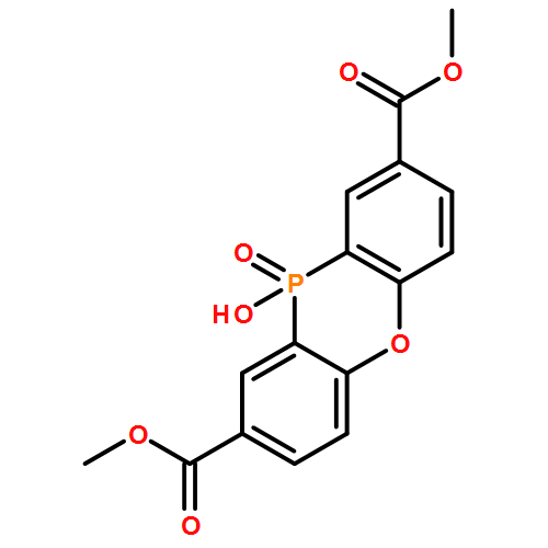 10H-Phenoxaphosphine-2,8-dicarboxylic acid, 10-hydroxy-, 2,8-dimethyl ester, 10-oxide