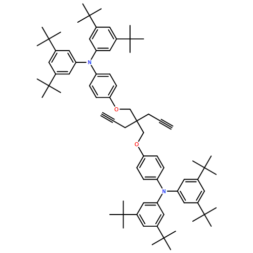 Benzenamine, 4,4'-[(2,2-di-2-propyn-1-yl-1,3-propanediyl)bis(oxy)]bis[N,N-bis[3,5-bis(1,1-dimethylethyl)phenyl]-