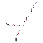 Ethanamine, 2-[2-(2-azidoethoxy)ethoxy]-N,N-bis[2-(2-propyn-1-yloxy)ethyl]-