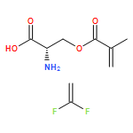 2-?Propenoic acid, 2-?methyl-?, (2S)?-?2-?amino-?2-?carboxyethyl ester, polymer with 1,?1-?difluoroethene, graft 