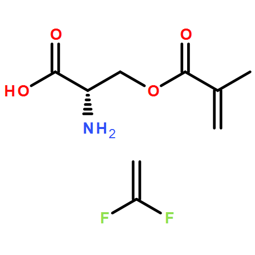 2-?Propenoic acid, 2-?methyl-?, (2S)?-?2-?amino-?2-?carboxyethyl ester, polymer with 1,?1-?difluoroethene, graft 