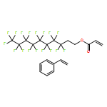 2-?Propenoic acid, 3,?3,?4,?4,?5,?5,?6,?6,?7,?7,?8,?8,?9,?9,?10,?10,?10-?heptadecafluorodecyl ester, polymer with ethenylbenzene, diblock 