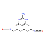 4(3H)?-?Pyrimidinone, 2-?amino-?6-?methyl-?, polymer with 1,?6-?diisocyanatohexane 