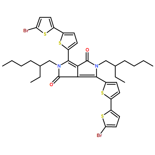 Pyrrolo[3,4-c]pyrrole-1,4-dione, 3,6-bis(5'-bromo[2,2'-bithiophen]-5-yl)-2,5-bis(2-ethylhexyl)-2,5-dihydro- 