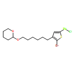 Magnesium, [5-bromo-4-[6-[(tetrahydro-2H-pyran-2-yl)oxy]hexyl]-2-thienyl]chloro- 