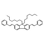 9H-Fluorene, 9,9-dioctyl-2,7-bis(2-phenylethenyl)- 