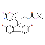 Carbamic acid, N,N'-[(2,7-dibromo-9H-fluoren-9-ylidene)di-3,1-propanediyl]bis-, C,C'-bis(1,1-dimethylethyl) ester 