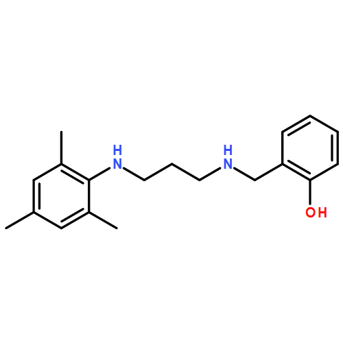 Phenol, 2-[[[3-[(2,4,6-trimethylphenyl)amino]propyl]amino]methyl]- 