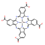 Aluminate(3-), [29H,31H-phthalocyanine-2,9,16,23-tetracarboxylato(6-)-κN29,κN30,κN30,κN32]-, (SP-4-1)- (9CI) 