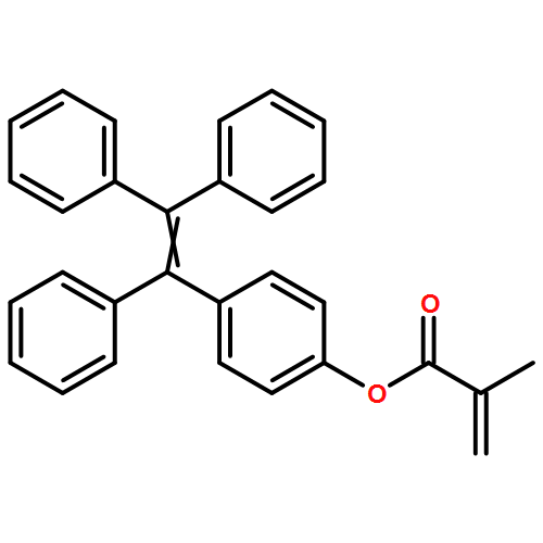 2-Propenoic acid, 2-methyl-, 4-(1,2,2-triphenylethenyl)phenyl ester 