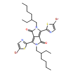 Pyrrolo[3,4-c]pyrrole-1,4-dione, 3,6-bis(5-bromo-2-thiazolyl)-2,5-bis(2-ethylhexyl)-2,5-dihydro-