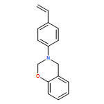 2H-1,3-Benzoxazine, 3-(4-ethenylphenyl)-3,4-dihydro- 