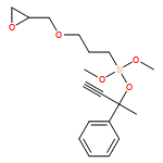 Oxirane, 2-[[3-[dimethoxy[(1-methyl-1-phenyl-2-propyn-1-yl)oxy]silyl]propoxy]methyl]- 