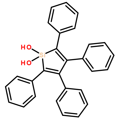 Silacyclopenta-2,4-diene-1,1-diol, 2,3,4,5-tetraphenyl- 
