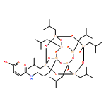 2-Butenoic acid, 4-[[3-[3,5,7,9,11,13,15-heptakis(2-methylpropyl)pentacyclo[9.5.1.13,9.15,15.17,13]octasiloxan-1-yl]propyl]amino]-4-oxo-, (2Z)- 