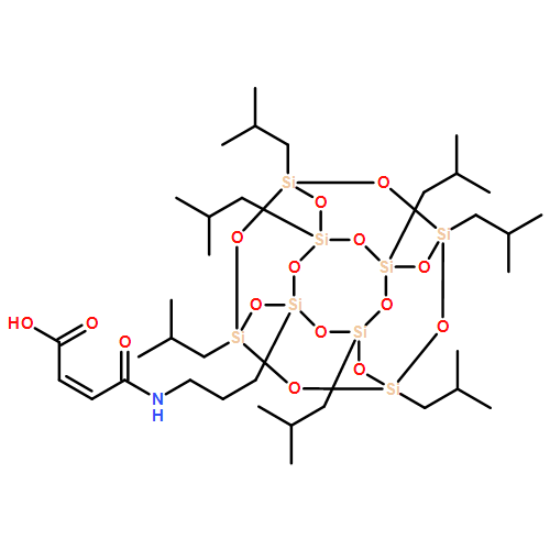 2-Butenoic acid, 4-[[3-[3,5,7,9,11,13,15-heptakis(2-methylpropyl)pentacyclo[9.5.1.13,9.15,15.17,13]octasiloxan-1-yl]propyl]amino]-4-oxo-, (2Z)- 
