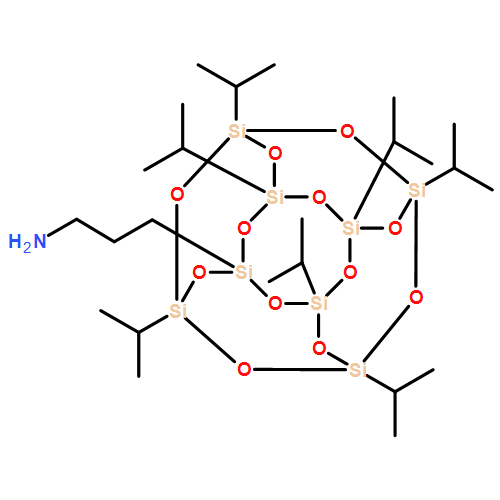 Pentacyclo[9.5.1.13,9.15,15.17,13]octasiloxane-1-propanamine, 3,5,7,9,11,13,15-heptakis(1-methylethyl)- 