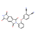 1,2-Benzenedicarbonitrile, 4-[2-(3,5,6,7-tetrahydro-1,3,5,7-tetraoxopyrrolo[3,4-f]isoindol-2(1H)-yl)phenoxy]-