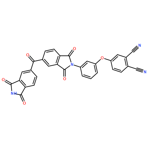 1,2-Benzenedicarbonitrile, 4-[3-[5-[(2,3-dihydro-1,3-dioxo-1H-isoindol-5-yl)carbonyl]-1,3-dihydro-1,3-dioxo-2H-isoindol-2-yl]phenoxy]-