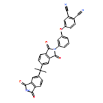 1,2-Benzenedicarbonitrile, 4-[3-[5-[1-(2,3-dihydro-1,3-dioxo-1H-isoindol-5-yl)-1-methylethyl]-1,3-dihydro-1,3-dioxo-2H-isoindol-2-yl]phenoxy]-