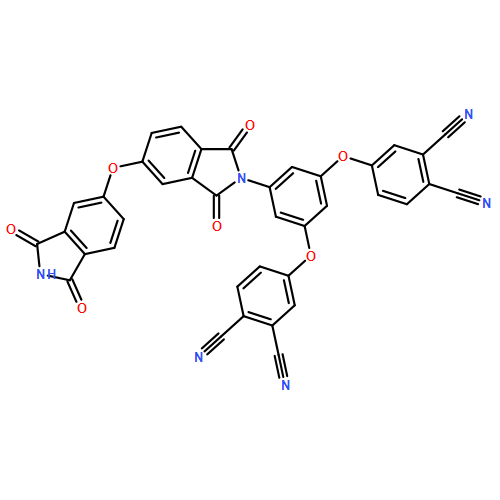 1,2-Benzenedicarbonitrile, 4,4'-[[5-[5-[(2,3-dihydro-1,3-dioxo-1H-isoindol-5-yl)oxy]-1,3-dihydro-1,3-dioxo-2H-isoindol-2-yl]-1,3-phenylene]bis(oxy)]bis-