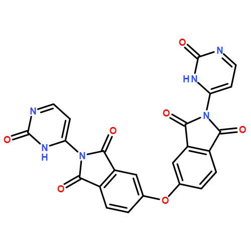 1H-Isoindole-1,3(2H)-dione, 5,5'-oxybis[2-(2,3-dihydro-2-oxo-4-pyrimidinyl)-
