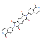 Pyrrolo[3,4-f]isoindole-1,3,5,7(2H,6H)-tetrone, 2,6-bis(1,2-dihydro-1-oxo-6-isoquinolinyl)-