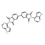 [5,5'-Bi-1H-isoindole]-1,1',3,3'(2H,2'H)-tetrone, 2,2'-di-7H-pyrrolo[2,3-d]pyrimidin-4-yl-