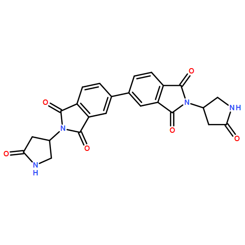 [5,5'-Bi-1H-isoindole]-1,1',3,3'(2H,2'H)-tetrone, 2,2'-bis(5-oxo-3-pyrrolidinyl)-