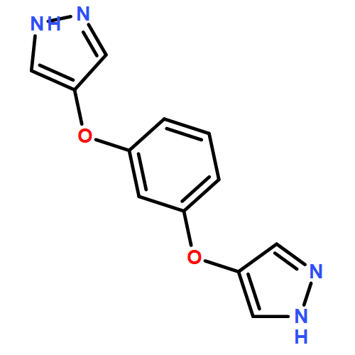 1H-Pyrazole, 4,4'-[1,3-phenylenebis(oxy)]bis-