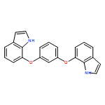 1H-Indole, 7,7'-[1,3-phenylenebis(oxy)]bis-