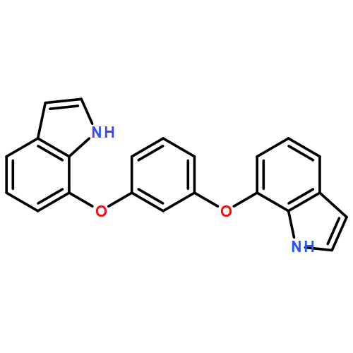 1H-Indole, 7,7'-[1,3-phenylenebis(oxy)]bis-
