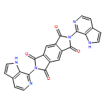 Pyrrolo[3,4-f]isoindole-1,3,5,7(2H,6H)-tetrone, 2,6-di-1H-pyrrolo[2,3-c]pyridin-7-yl-
