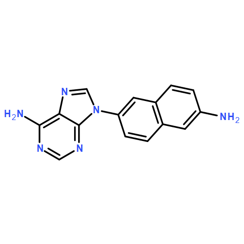 9H-Purin-6-amine, 9-(6-amino-2-naphthalenyl)-